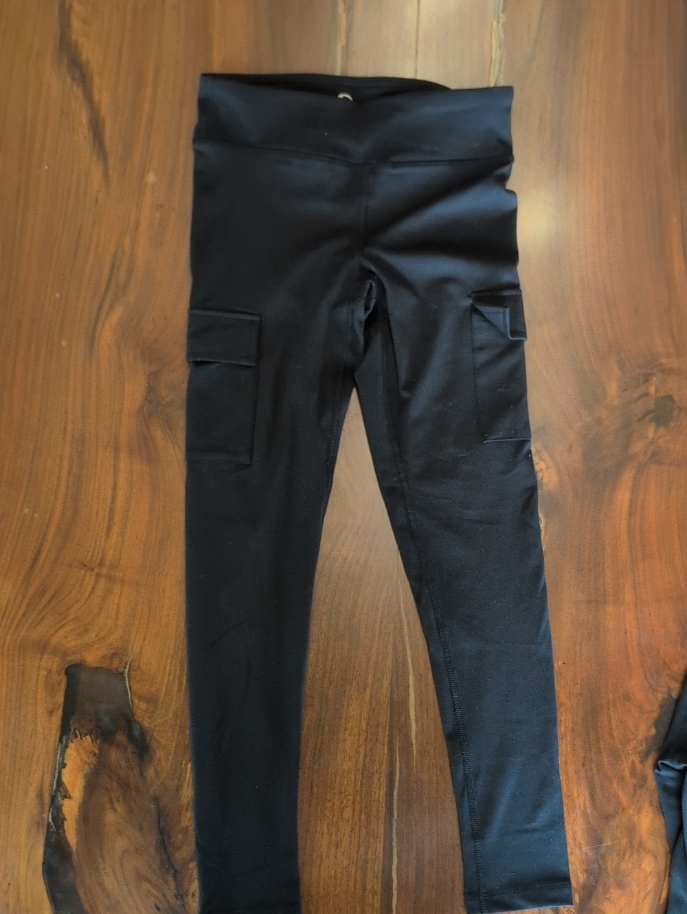 Kids Black Active Leggings (10) - Picture 4 of 7